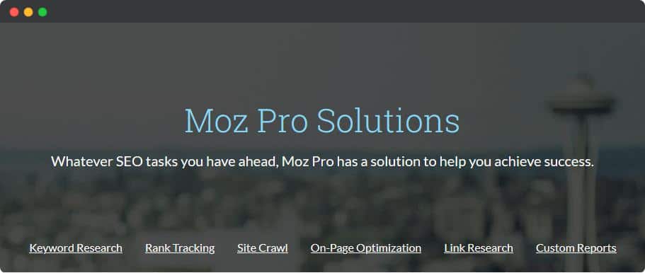 moz features